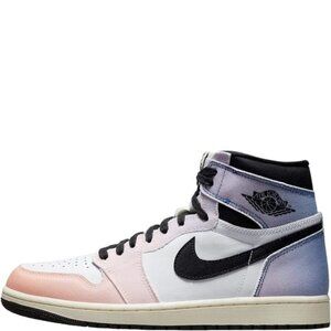 Jordan Mens 1 Retro High OG Basketball Sneakers Vivid Orange/Black-Iced Lilac